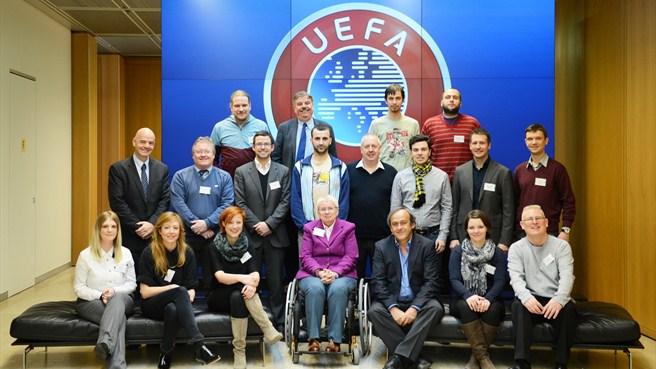 UEFA supporters groups meeting in Nyon